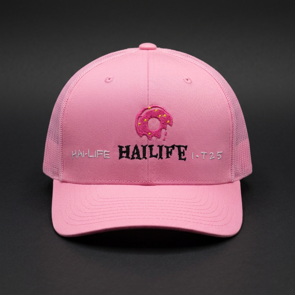 HAI-LIFE x I-T25 Pink Trucker Hat • Instatrapper25 Apparel HAI-LIFE x I-T25 Pink Trucker Hat • Instatrapper25 Apparel