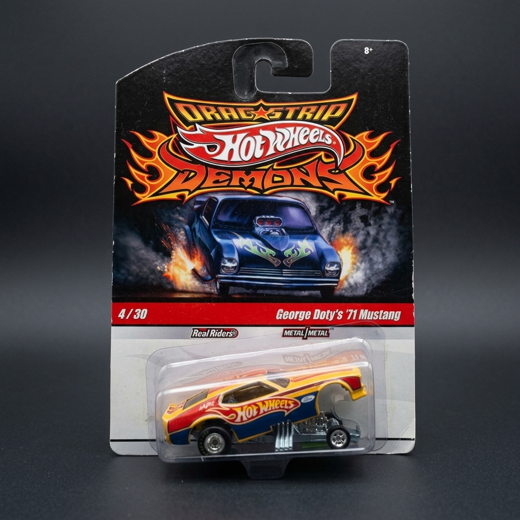 Hot Wheels Drag Strip Demons George Doty's '71 Mustang 4/30